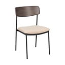 Valgomojo kėdės kreminės spalvos/tamsiai rudos spalvos 2 vnt. Maymont – Rowico
