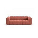 Sofa rožinės spalvos 228 cm Lupine – Micadoni Home