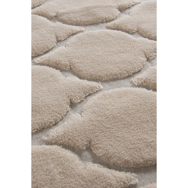 Smėlio spalvos vonios kilimėliai 2 vnt. rinkinyje 100x60 cm Dante – Foutastic-image-3