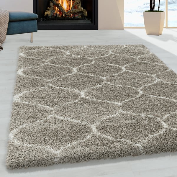 Kilimas smėlio spalvos 80x150 cm Salsa – Ayyildiz Carpets-image-1