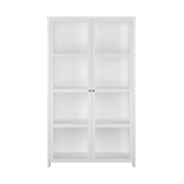 Balta vitrina 124x210 cm Excellent - Tvilum