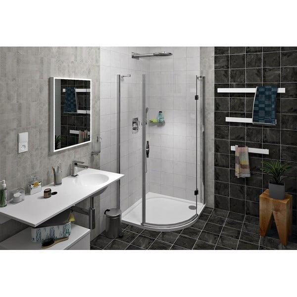 Sieninis rankšluosčio laikiklis baltos spalvos Patron – Sapho-image-2