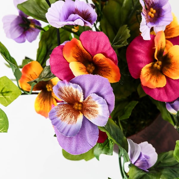 Dirbtinės gėlės 2 vnt. (aukštis 21 cm) – Casa Selección-image-2