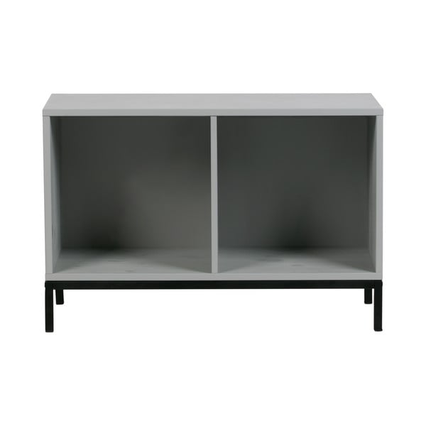 Iš pušies masyvo modulinė knygų spinta pilkos spalvos 81x41 cm Vt – vtwonen-image-3