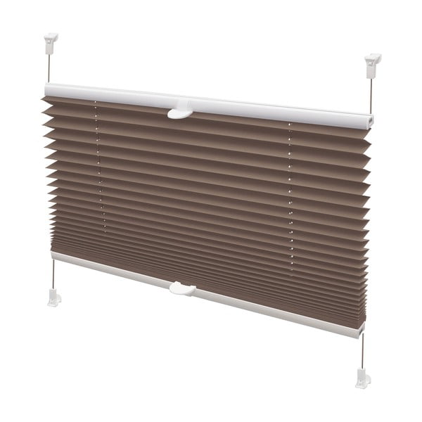 Rudos spalvos roletai 80x150 cm Plisé Verona – Gardinia-image-1