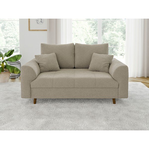 Smėlio spalvos iš boucle sofa 150 cm Ariella – Ropez-image-1