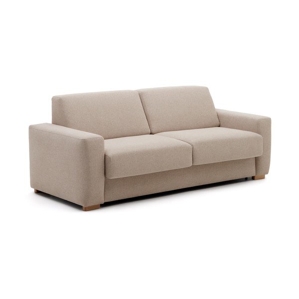 Sulankstoma sofa smėlio spalvos 224 cm Anley – Kave Home-image-1