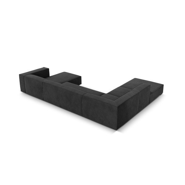 Tamsiai pilka kampinė sofa (kairysis kampas) Madame - Windsor & Co Sofas-image-3