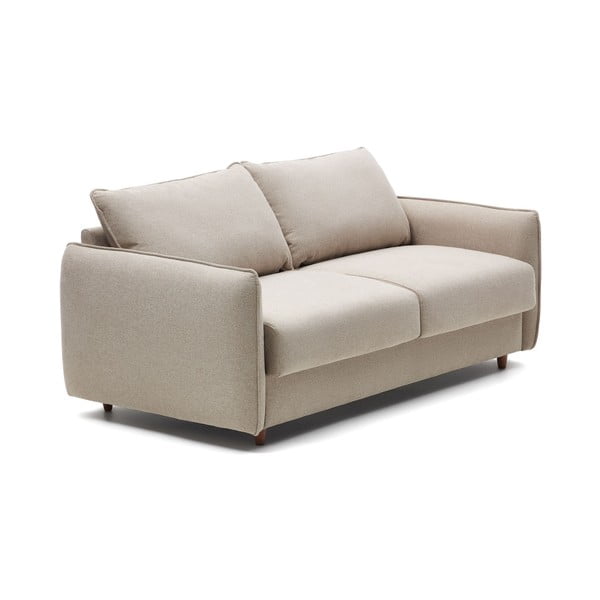 Sulankstoma sofa smėlio spalvos 185 cm Carlota – Kave Home-image-2
