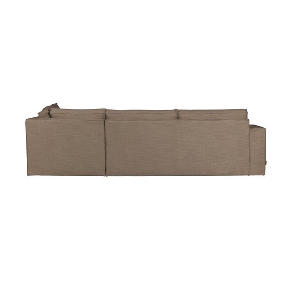 Kampinė sofa rudos spalvos (su dešiniuoju kampu) Freddie – WOOOD-image-2
