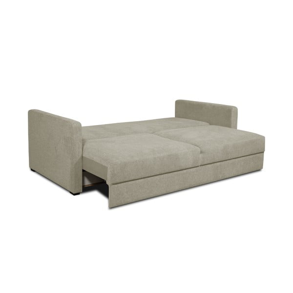 Smėlio spalvos sofa lova 218 cm Resmo - Scandic-image-2