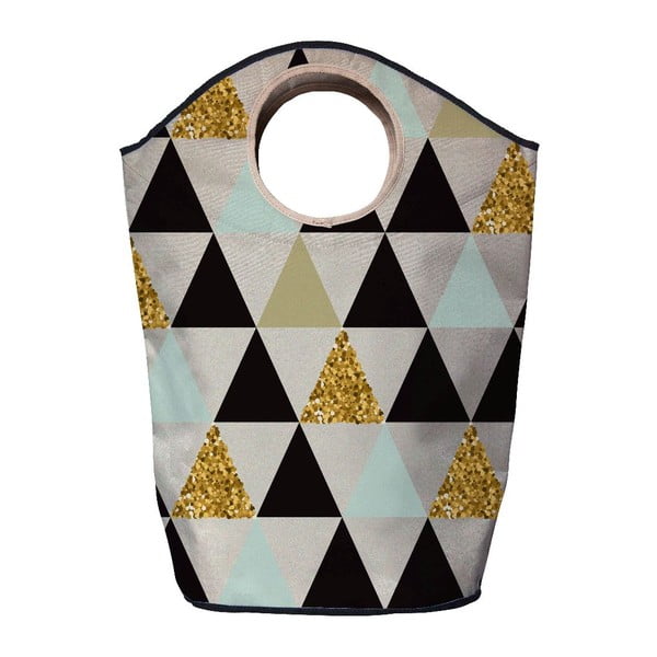"Butter Kings Gold Triangles" skalbinių krepšys