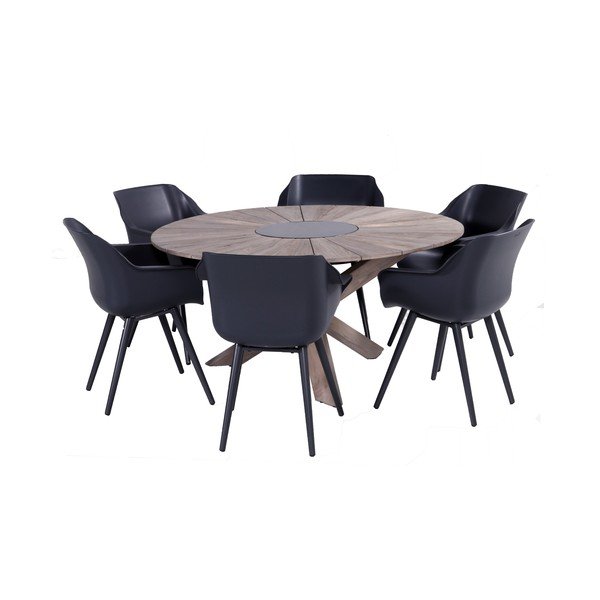 Sodo stalas iš tikmedžio "Hartman Provence", ø 150 cm-image-2