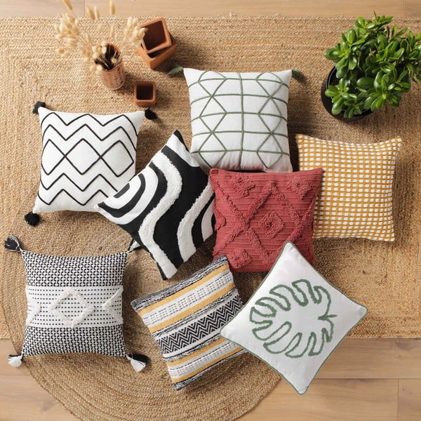 Dekoratyvinis pagalvės užvalkalas 40x40 cm Greta – douceur d'intérieur-image-3