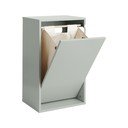 Sieninis pilkai mėlynos spalvos skalbinių krepšys Laundry Box – ReCollector