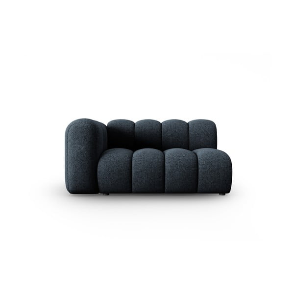 Modulinė sofa mėlynos spalvos (su kairiuoju kampu) Lupine – Micadoni Home