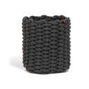 Iš tekstilės krepšys ø 25x25 cm Peach Skin Round M – Bigso