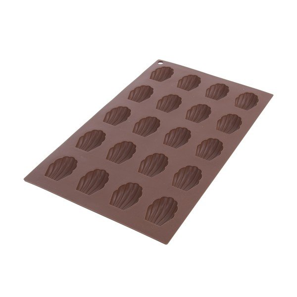 Iš silikonas skirta prancūziškiems keksiukams kepimo forma 17,5x29,5 cm – Orion-image-2