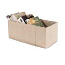 Smėlio spalvos iš tekstilės daiktadėžė 28x12x12 cm Sandy – Compactor