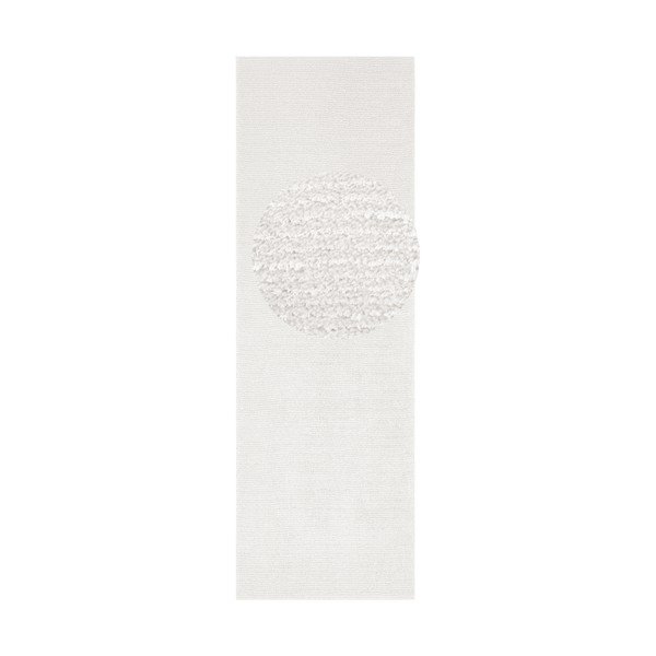 Kreminis kilimas Mint Rugs Supersoft, 80 x 250 cm