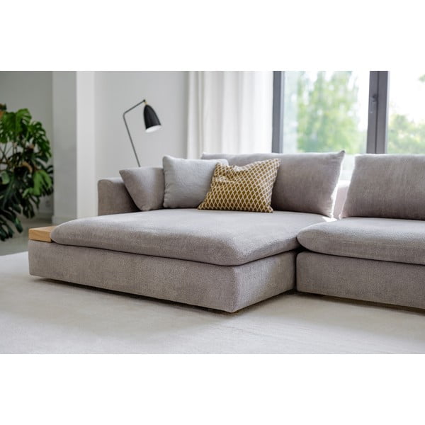 Smėlio spalvos kampinė sofa (su kairiuoju kampu) Milou – Sits-image-4