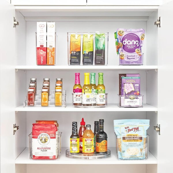 Pasukamas iš plastiko prieskonių indų organizatorius ø 29 cm Linus – iDesign-image-3