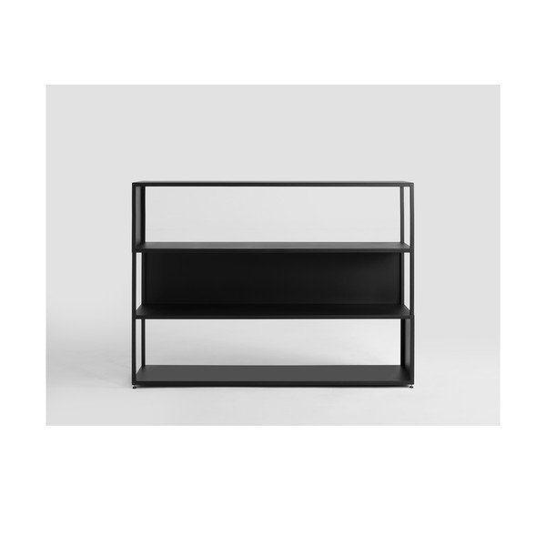 Juoda metalinė knygų spinta CustomForm Hyller Side-image-1