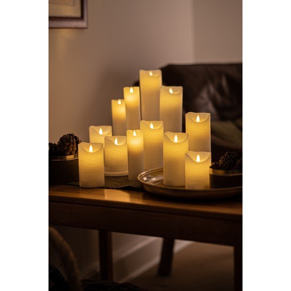 LED žvakė (aukštis 25 cm) Sara – Sirius-image-2