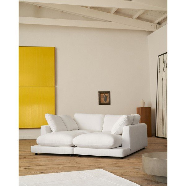 Baltos spalvos sofa 210 cm Gala – Kave Home-image-2