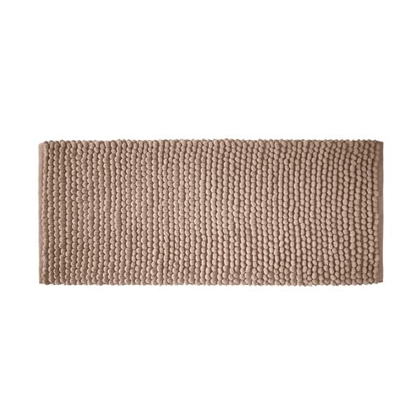 Vonios kilimėlis rudos spalvos 50x120 cm Aspen Bobble – Bianca