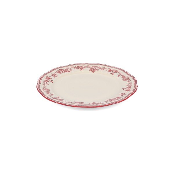 Bordo spalvos/dramblio kaulo spalvos desertinė iš porceliano  lėkštė ø 21,5 cm Cyril – S|P Collection-image-2
