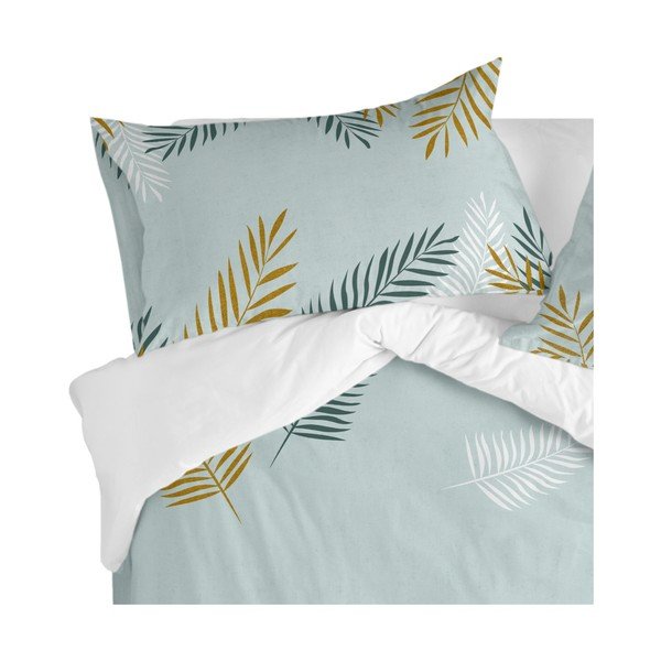 Iš medvilnės pagalvės užvalkalai 2 vnt. 50x75 cm Foliage – Blanc-image-2