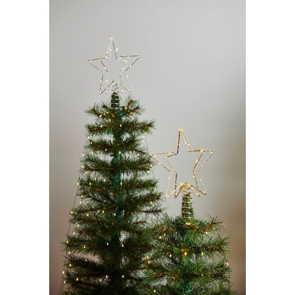 LED eglutės viršūnės dekoracija Sirius Christina Gold, aukštis 25 cm-image-1