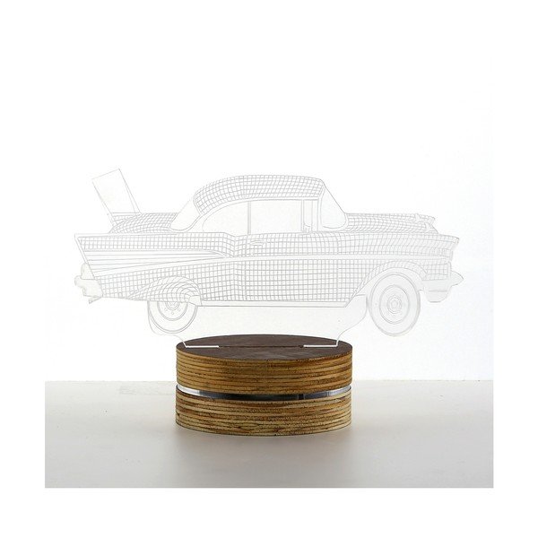 3D stalinė lempa Automobilis-image-2