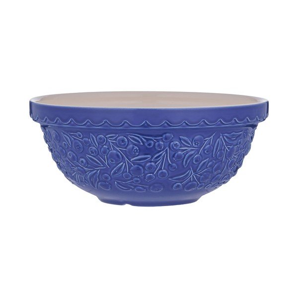 Mėlynos spalvos iš akmens masės dubuo ø 26 cm Fruits Blueberry – Mason Cash