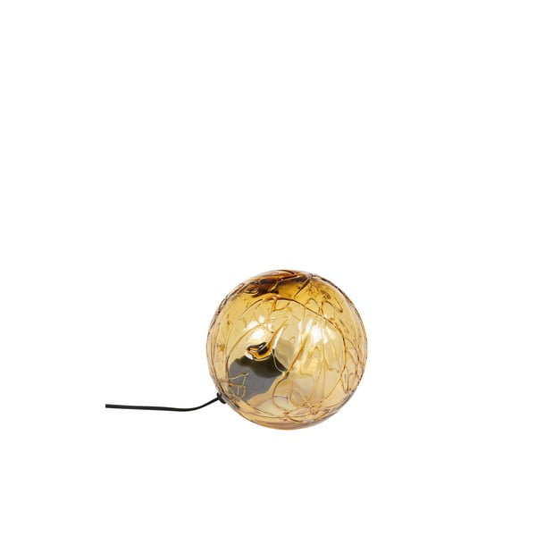 Aukso spalvos stalinė lempa "Dutchbone Lune", ø 24 cm