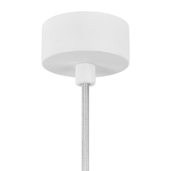 Pakabinamas aukso spalvos šviestuvas su baltu kabeliu "Sotto Luce Awa-image-2