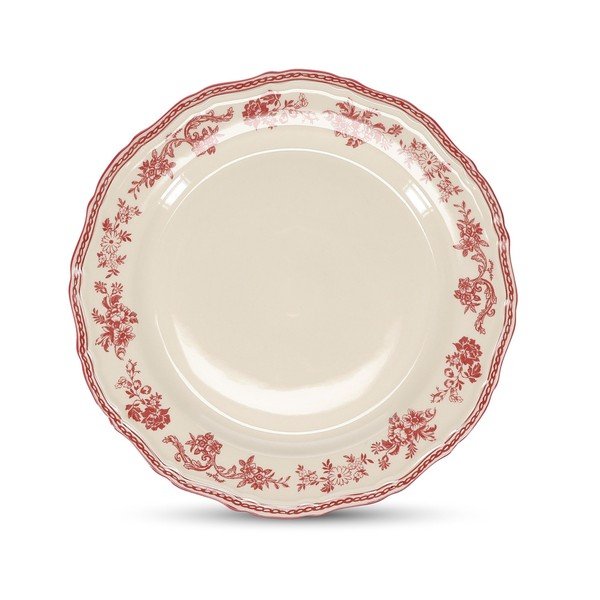 Bordo spalvos/dramblio kaulo spalvos iš porceliano  lėkštė ø 27 cm Cyril – S|P Collection