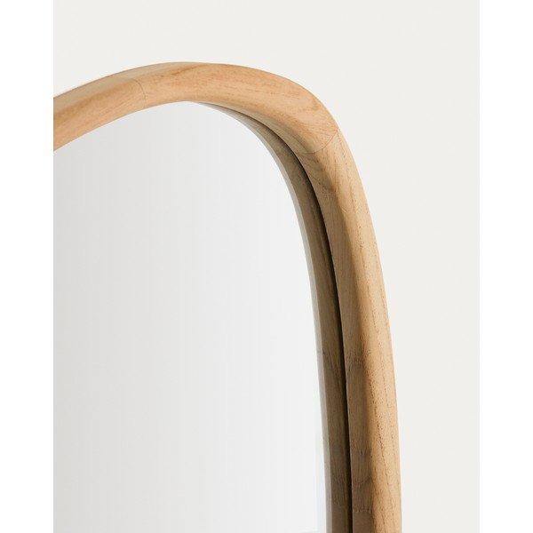 Sieninis veidrodis su medžio masyvo rėmu 45,5x47 cm Alura – Kave Home-image-3