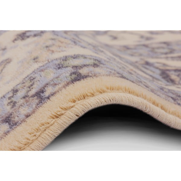 Kilimas iš vilnos kreminės spalvos 133x180 cm Philip – Agnella-image-2