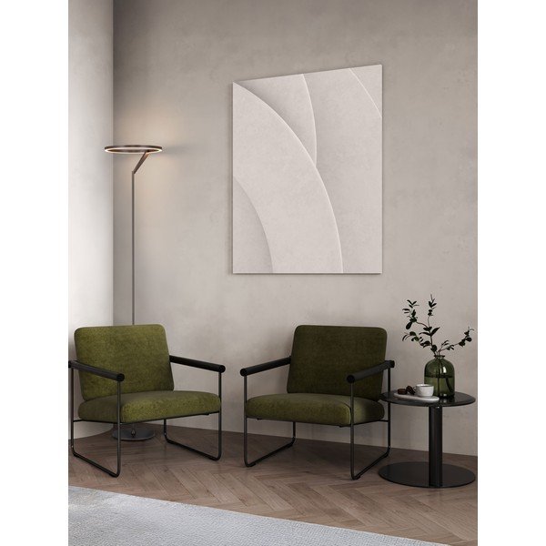 Sidabrinės spalvos iš aliuminio pastatomas šviestuvas LED su pritemdymo funkcija (aukštis 168 cm) Tilia – Nova Luce-image-1