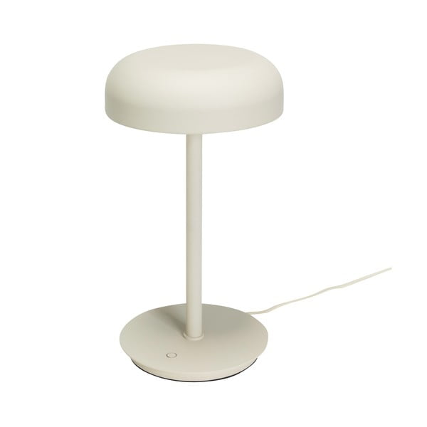 Stalinis šviestuvas kreminės spalvos LED su pritemdymo funkcija (aukštis 37 cm) Velo – Hübsch-image-4
