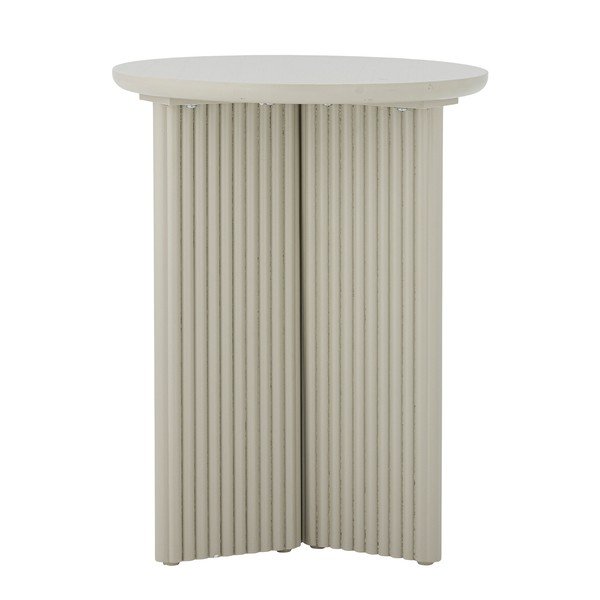 Apvalios formos šoninis stalas iš eglės ø 40 cm Edith – Bloomingville-image-4