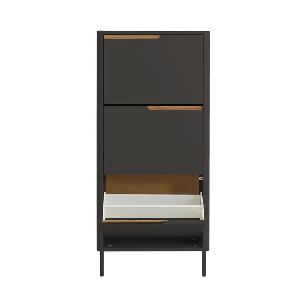 Antracito spalvos batų dėžė Tenzo Switch, 62 x 131 cm-image-3