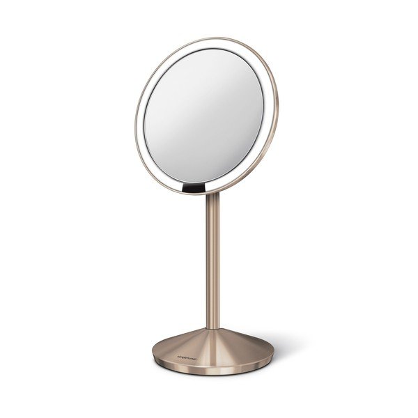 Kosmetinis veidrodis (10x) su apšvietimu/didinantis ø 12 cm Travel – simplehuman-image-4