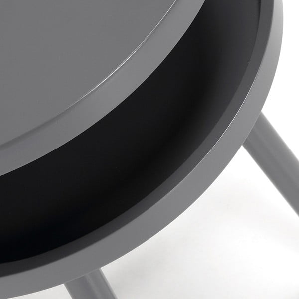 Pilkas žurnalinis staliukas su daiktadėže Kave Home Bruk-image-2