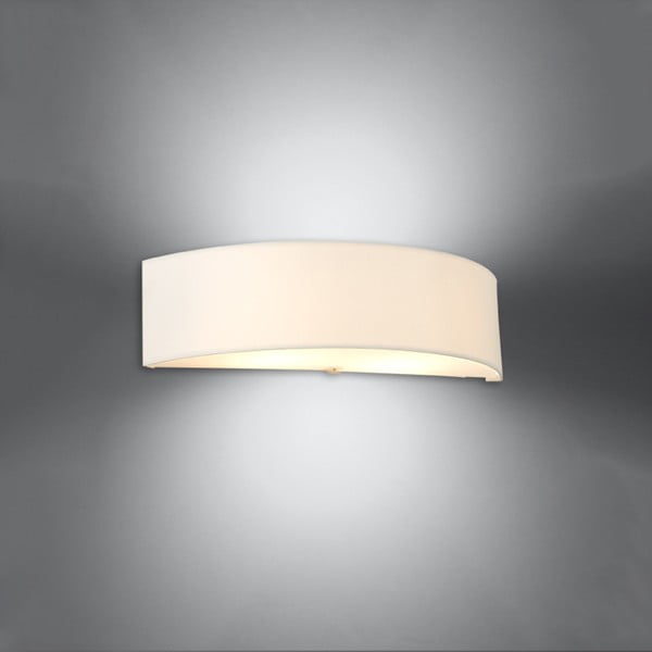 Sieninė lempa baltos spalvos Herra – Sollux-image-2