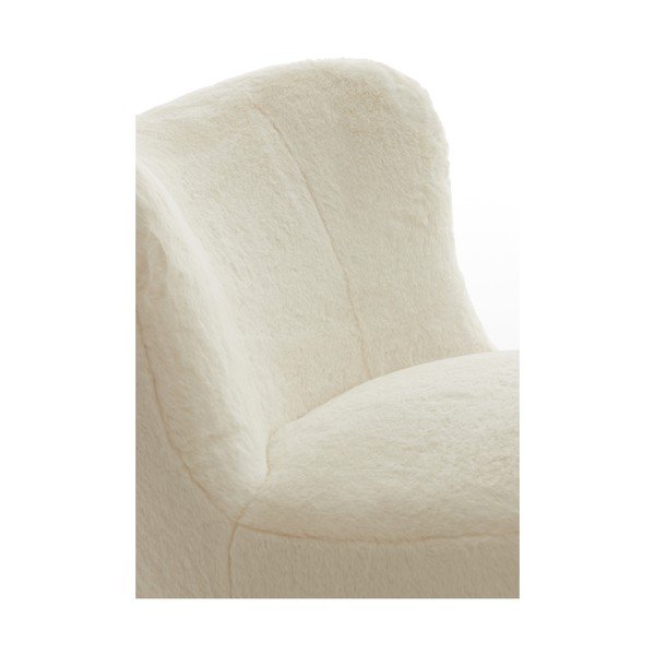 Iš boucle krėslas kreminės spalvos Kamovu – Light & Living-image-1