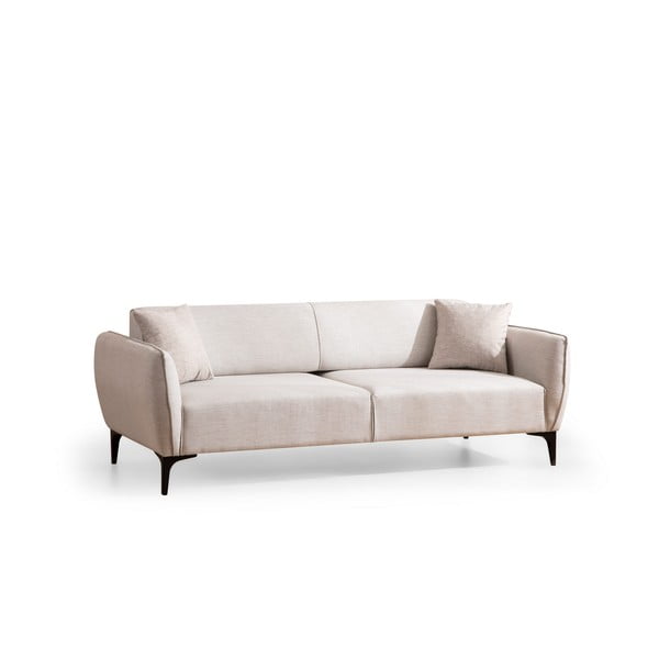 Sofa kreminės spalvos 220 cm Belissimo – Balcab Home