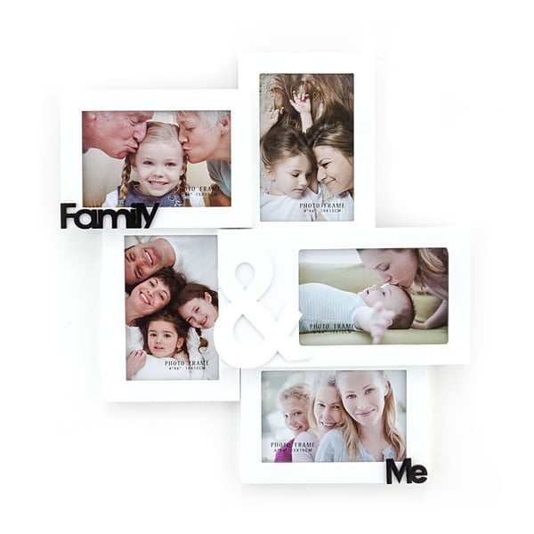 Medinis sieninis nuotraukų rėmelis Tomasucci Family And Me, skirtas nuotraukoms 10 x 15 cm
